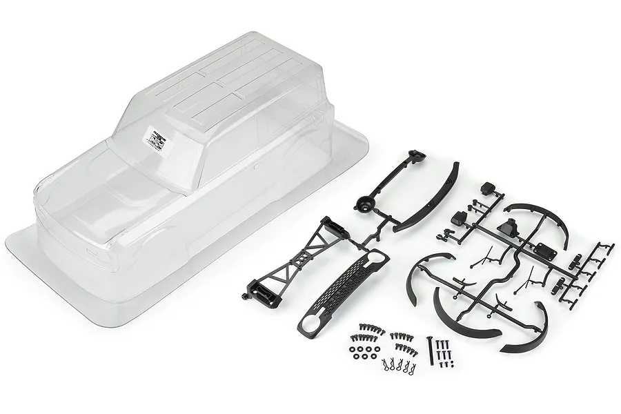 Pro-Line 1/10 2021 Ford Bronco Unpainted Body Shell w/ Accessories - 11.4&amp;quot; (290mm) Wheelbase image 68622