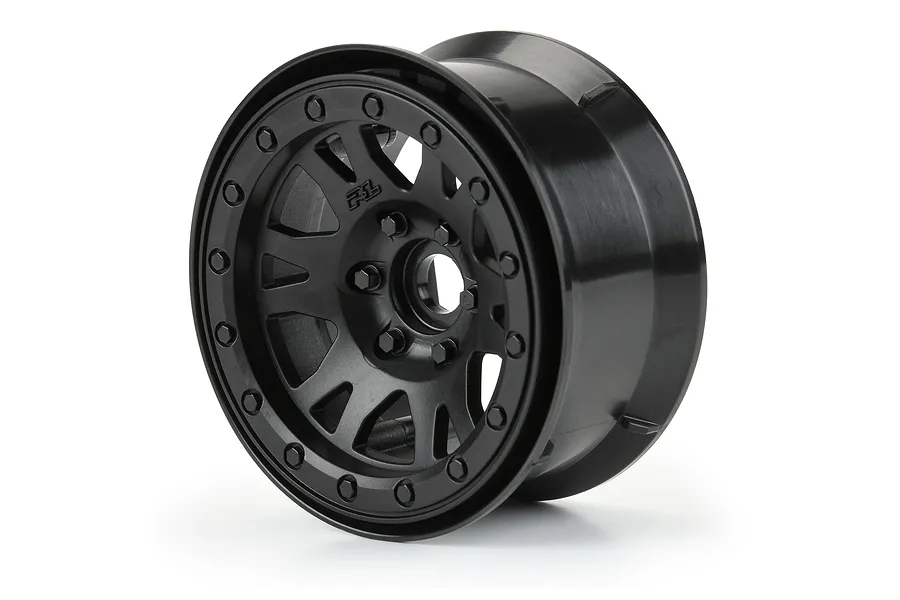 Pro-Line 2.2&amp;quot; Black Impulse Beadlock Rock Crawler Rims 2Pcs image 68625
