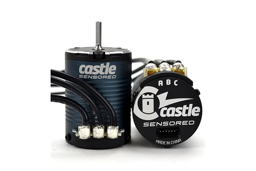 Castle Creations Mamba Micro X2 2-4S Waterproof Sensored 4.0mm ESC &amp;amp; 1406-2850KV Motor Combo image 68629