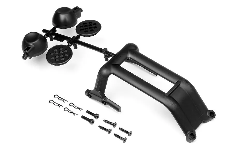 HPI 5SC/5T Roof Guard &amp;amp; Light Pod Set w/ Hardware image 6875