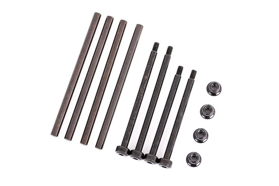Traxxas Front &amp;amp; Rear HD Steel Suspension Screw Pin Set image 68748