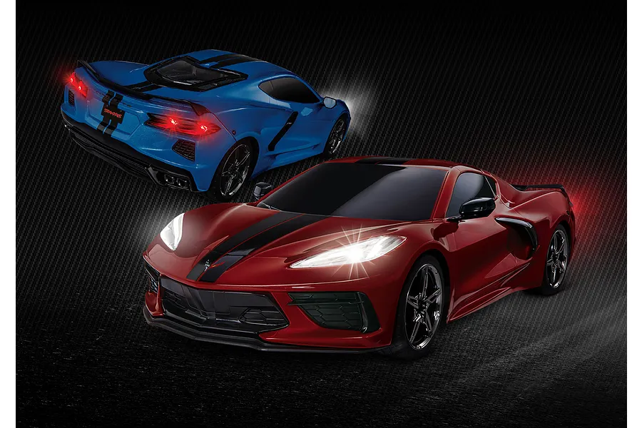 Traxxas 4-Tec Corvette Stingray Front &amp;amp; Rear LED Light Kit image 68761