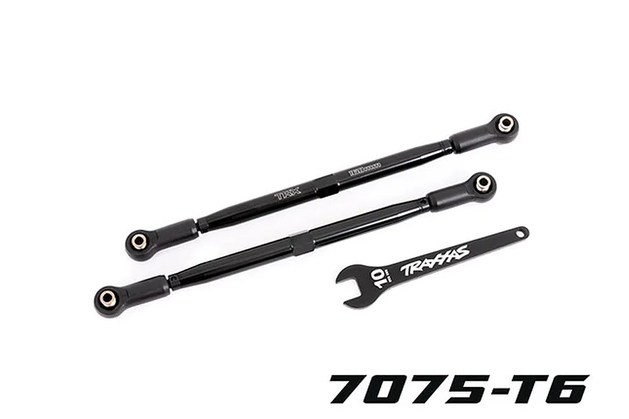 Traxxas Black Aluminium Front Toe Links 2Pcs w/ Wrench image 68789