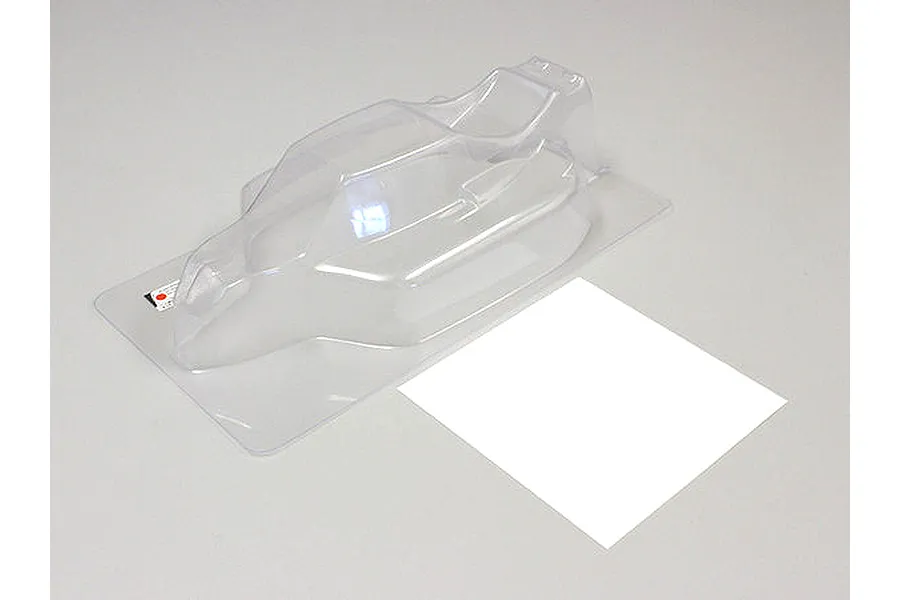 Kyosho 1/8 MP9e TKI4 Clear Unpainted Body Shell w/ Masking image 68806