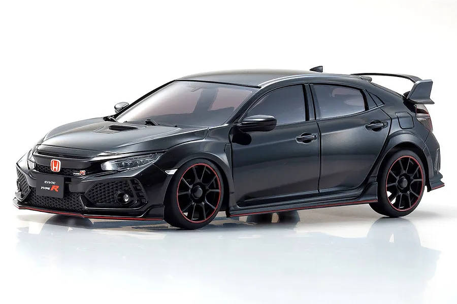 Kyosho Mini-Z Honda Civic FK8 Type-R RC Drift Car Electric AWD RTR - Crystal Black Pearl image 68911