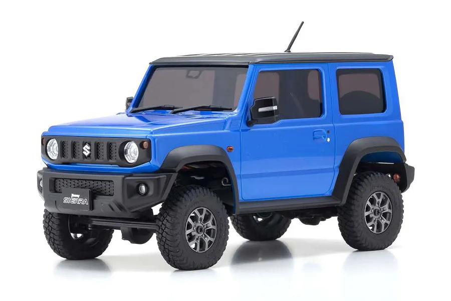 Kyosho Mini-Z Suzuki Jimny Sierra 4x4 RC Rock Crawler Electric 4WD RTR - Brisk Blue (Team Smurf) image 68916