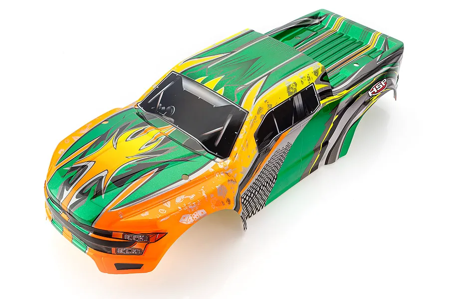 HSP 1/8 Savagery V2 Dark Green Painted Body Shell image 68952