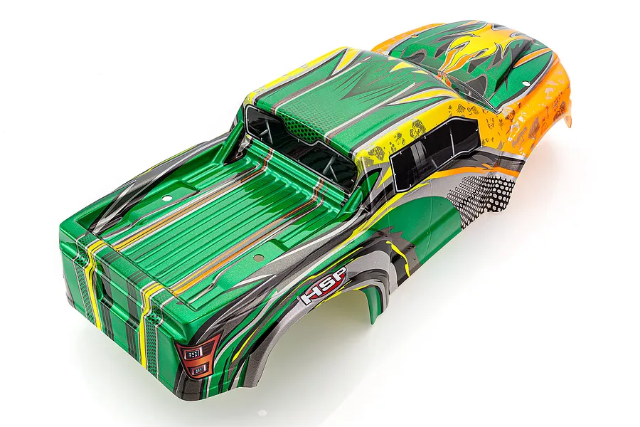 HSP 1/8 Savagery V2 Dark Green Painted Body Shell image 68953