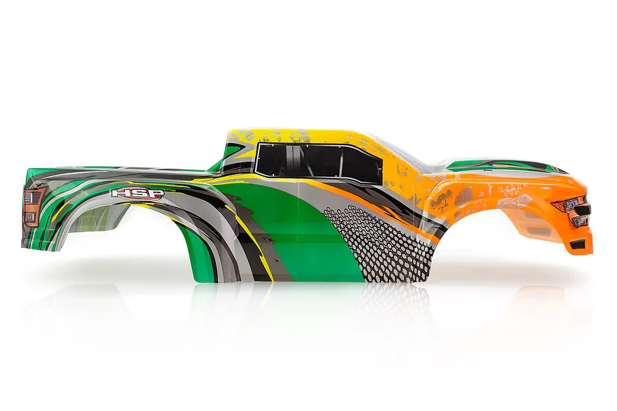 HSP 1/8 Savagery V2 Dark Green Painted Body Shell image 68955