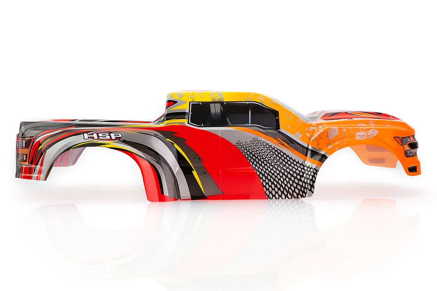 HSP 1/8 Savagery V2 Dark Red Painted Body Shell image 68969
