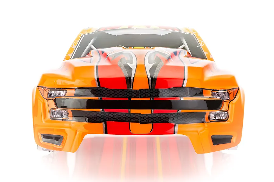 HSP 1/8 Savagery V2 Dark Red Painted Body Shell image 68971