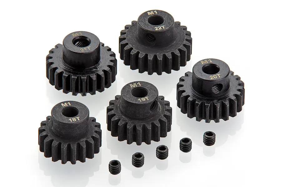 Surpass Steel 18T, 19T, 20T, 21T, 22T 1Mod Pinion Gear Set 5Pcs image 69005