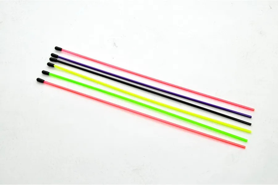 HoBao 300mm Assorted Colours Antenna Tubes 6Pcs image 69016