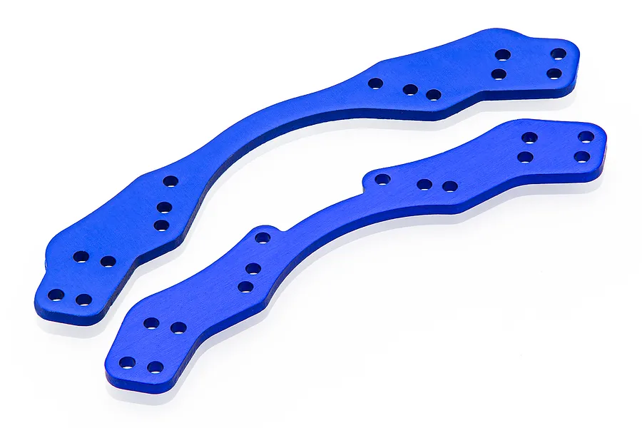 HSP Dark Blue Aluminium Rear Body Post Mounting Plates 2Pcs image 69115