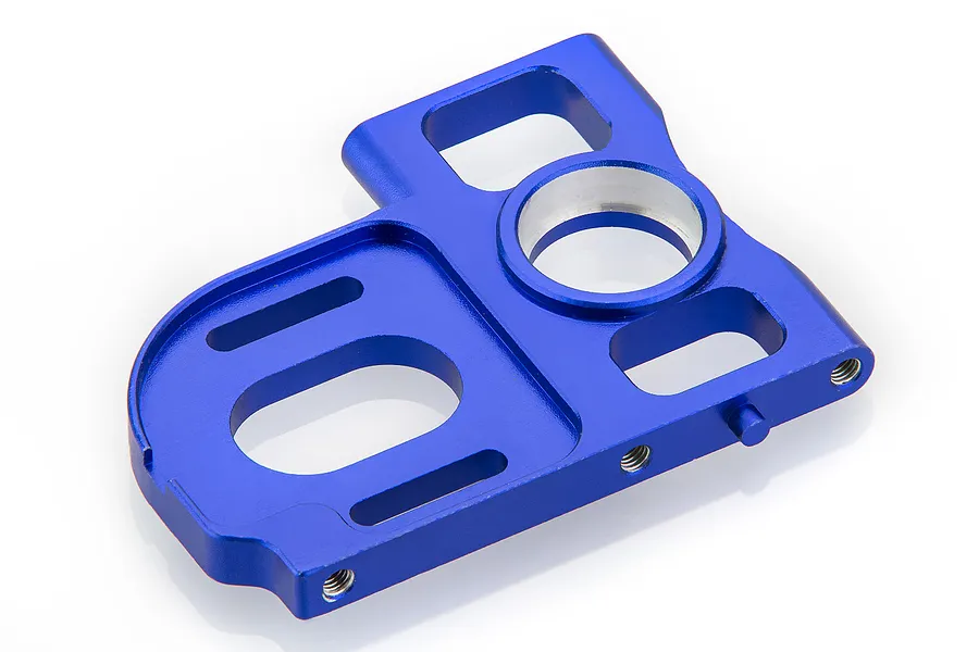 HSP Dark Blue Aluminium Motor Mount Plate image 69124