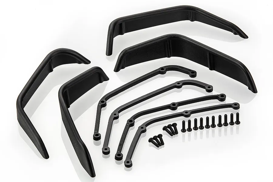 HSP Black Flare Arch Fender Set image 69155