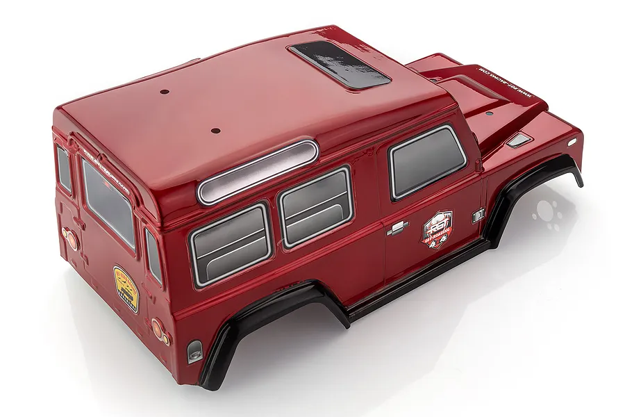 HSP 1/16 Adventure Red Body Shell image 2