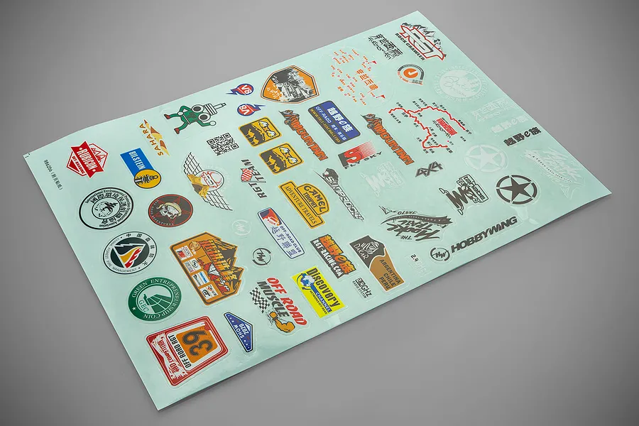 HSP RGT Decal Sheet image 69169