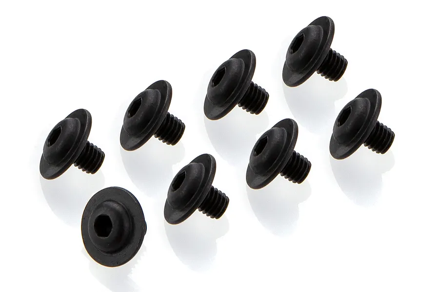 HSP 2x4mm Fine Thread Flanged Head Screws 8Pcs image 69172