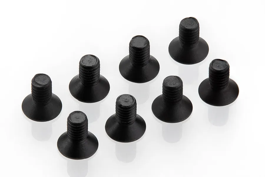 HSP 2x6mm Fine Thread Countersunk Head Screws 8Pcs image 69173