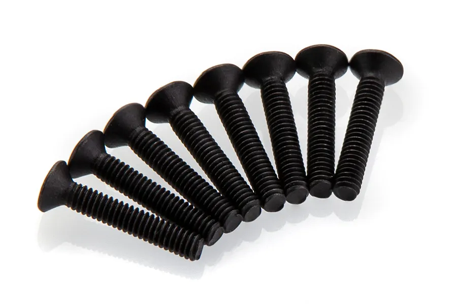 HSP 1.5x12mm Fine Thread Countersunk Head Screws 8Pcs image 69182