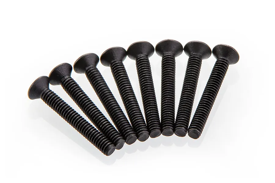 HSP 1.5x15mm Fine Thread Countersunk Head Screws 8Pcs image 69183