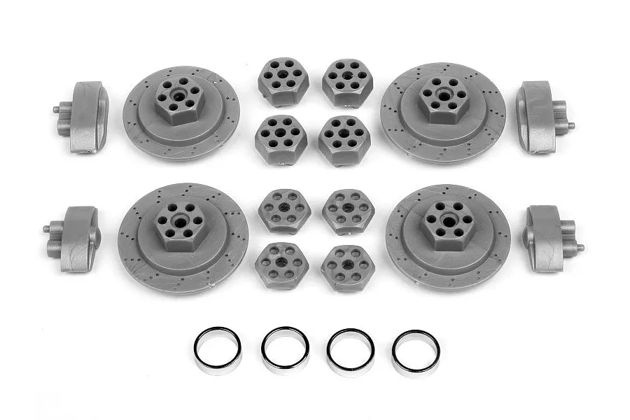 HPI E10 Hex Hub Set image 6921