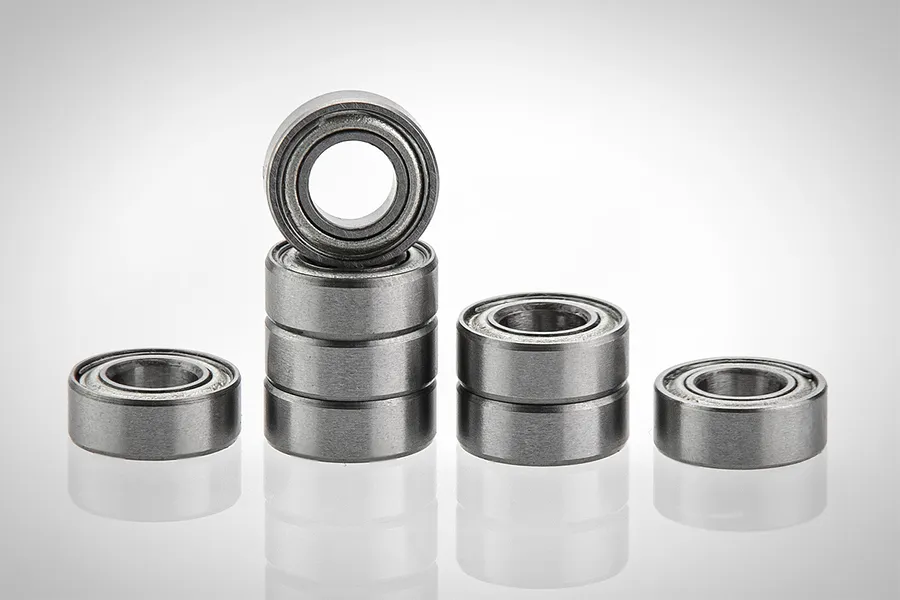 HSP 4x8x3mm Metal Shielded Ball Bearings 8Pcs image 69208