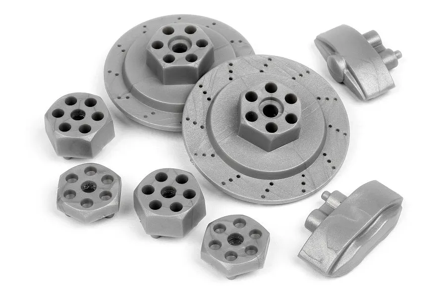 HPI E10 Hex Hub Set image 6922