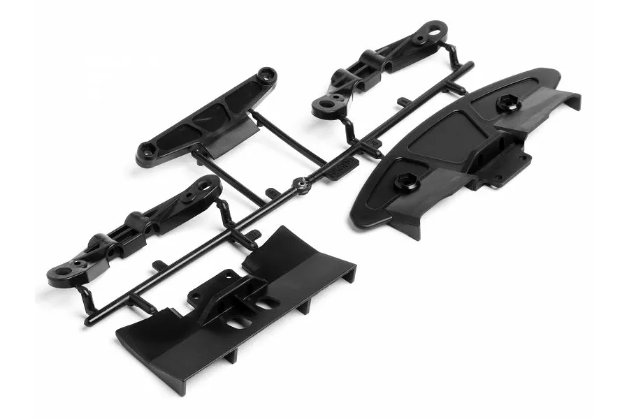 HPI E10 Bumper/Shock Mount Set image 6923