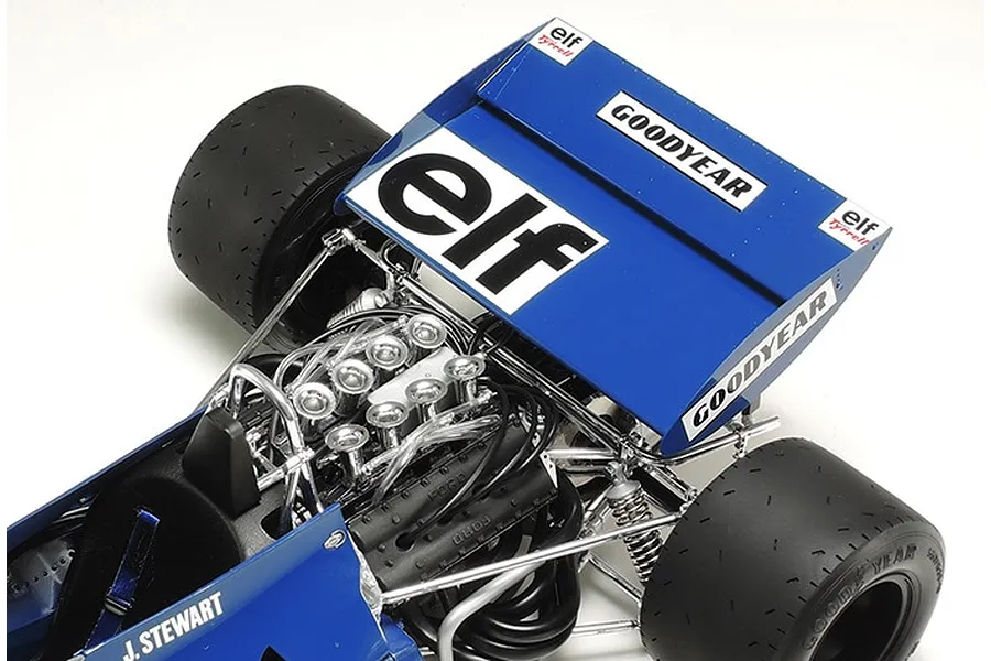 Tamiya 1/12 Tyrrell 003 1971 Monaco GP F1 Plastic Model Kit image 69249