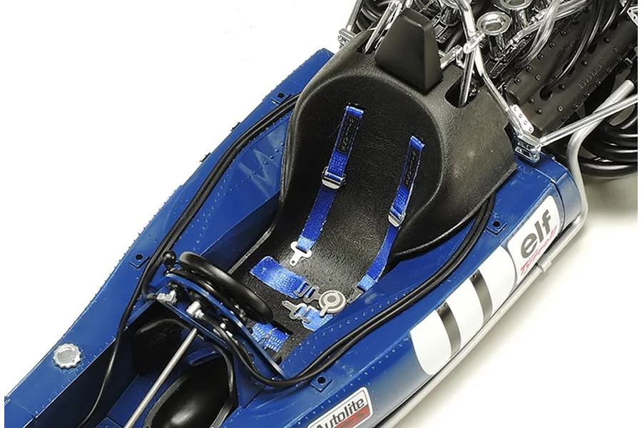 Tamiya 1/12 Tyrrell 003 1971 Monaco GP F1 Plastic Model Kit image 69252