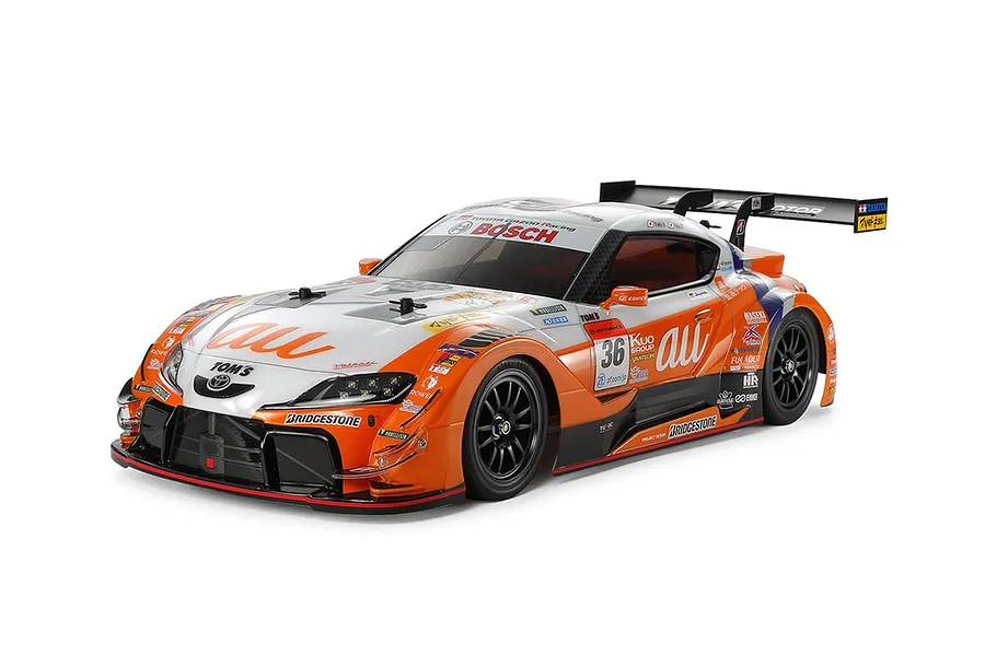 Tamiya TT-02 Toms GR Supra GT 500 RC Touring Car Electric 4WD 1/10 Scale Kit (No ESC) image 69255