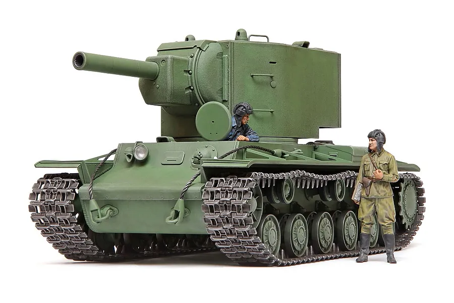Tamiya 1/35 Russian KV-2 Tank Scaled Plastic Model Kit image 69285