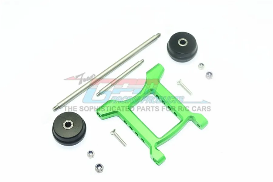 GPM Green Aluminium ARRMA Granite 4x4 Adjustable Wheelie Bar image 69416