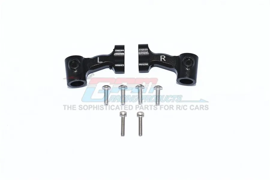 GPM Black Aluminium Rear Body Post Mounts 2Pcs image 69429