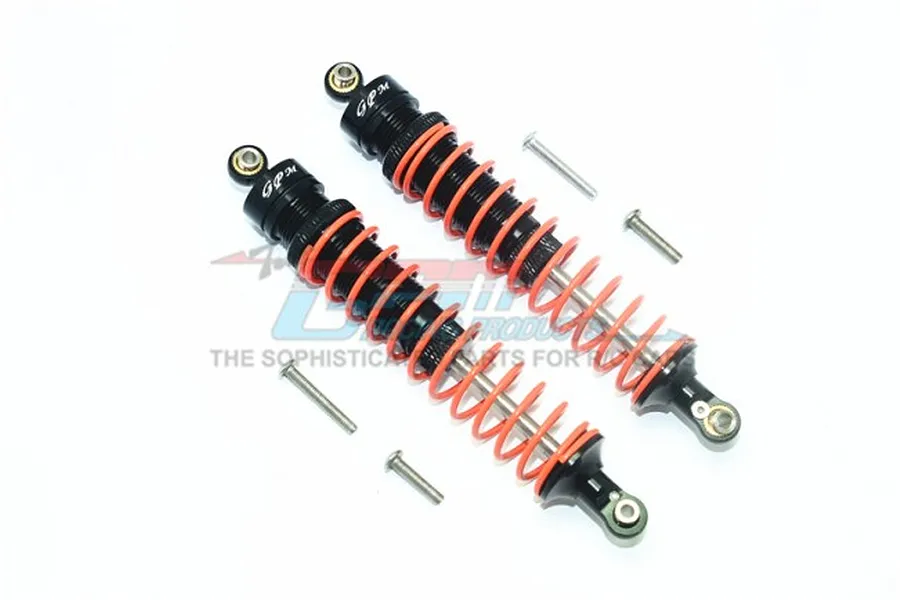 GPM Black Aluminium ARRMA Granite 4x4 Rear Shocks 2Pcs image 69438