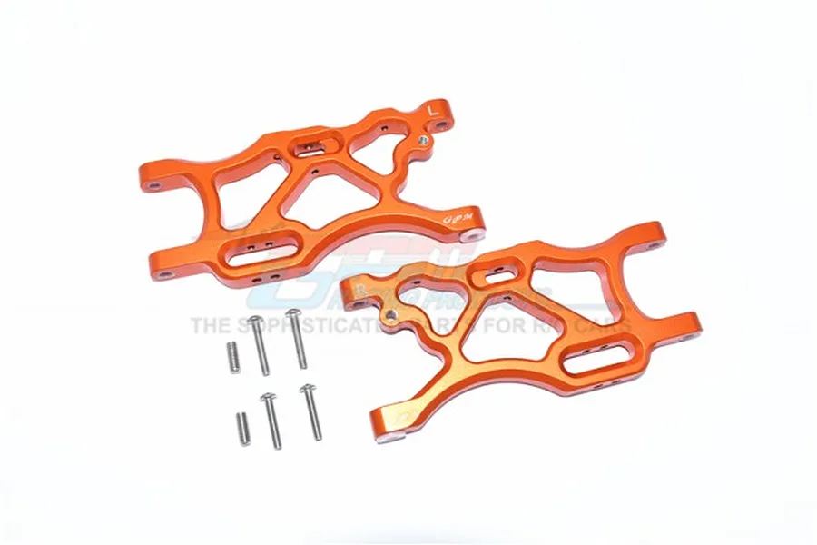 GPM Orange Aluminium Rear Lower Suspension Arms Set image 69441