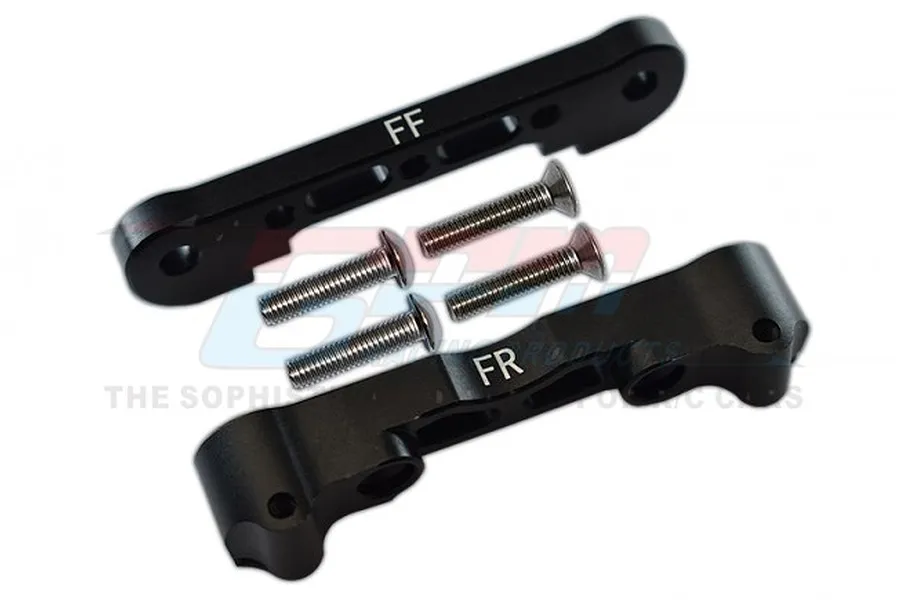 GPM Black Aluminium Front Lower Suspension Mounts 2Pcs image 69449