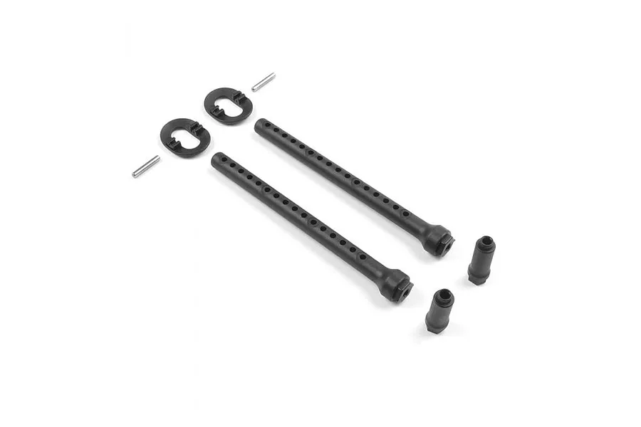 XRAY Front Body Mounts Set 6mm - Hard 2Pcs image 69479
