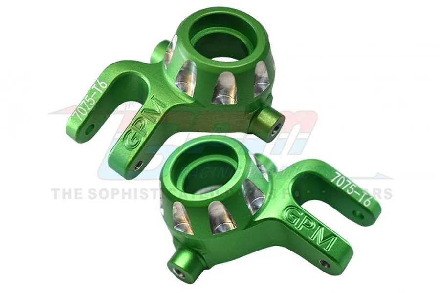 GPM Green Aluminium Steering Hubs 2Pcs image 69565