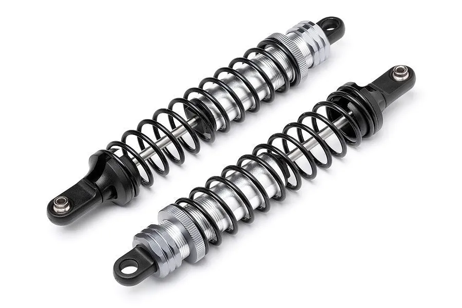Maverick Silver Aluminium Front Assembled Off Road Shocks 2Pcs image 69581