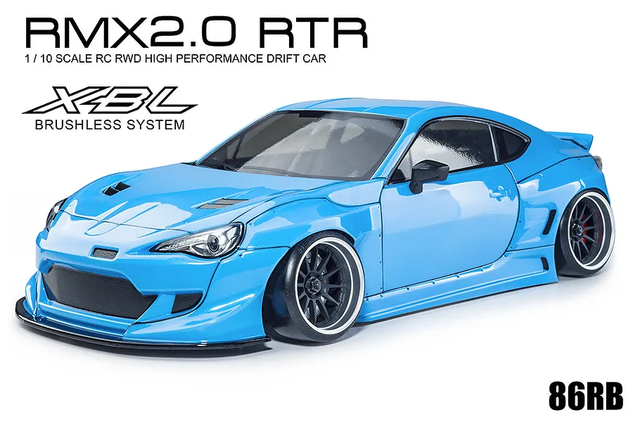 MST RMX 2.0 86RB RC Drift Car Electric Brushless 2WD 1/10 Scale RTR - Light Blue image 69639