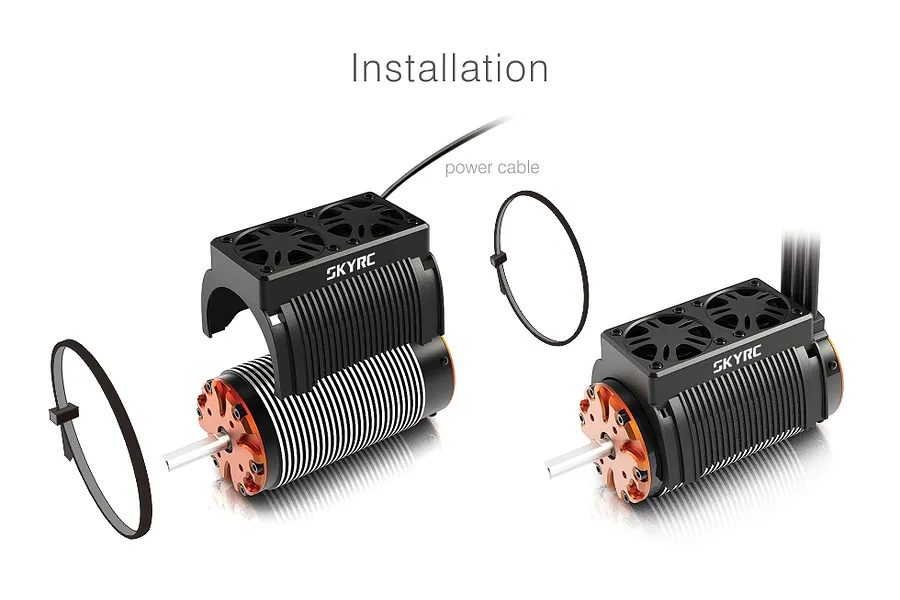 SkyRC Dual Motor Cooling Fan w/ Housing image 69698