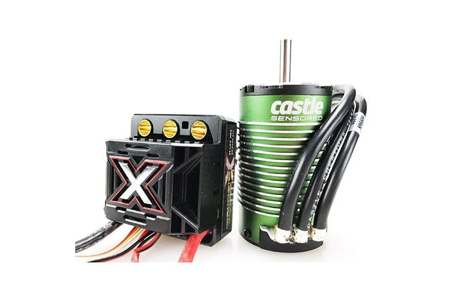 Castle Creations Monster X Brushless ESC w/ 2650kv 1512 Sensored Motor image 69701