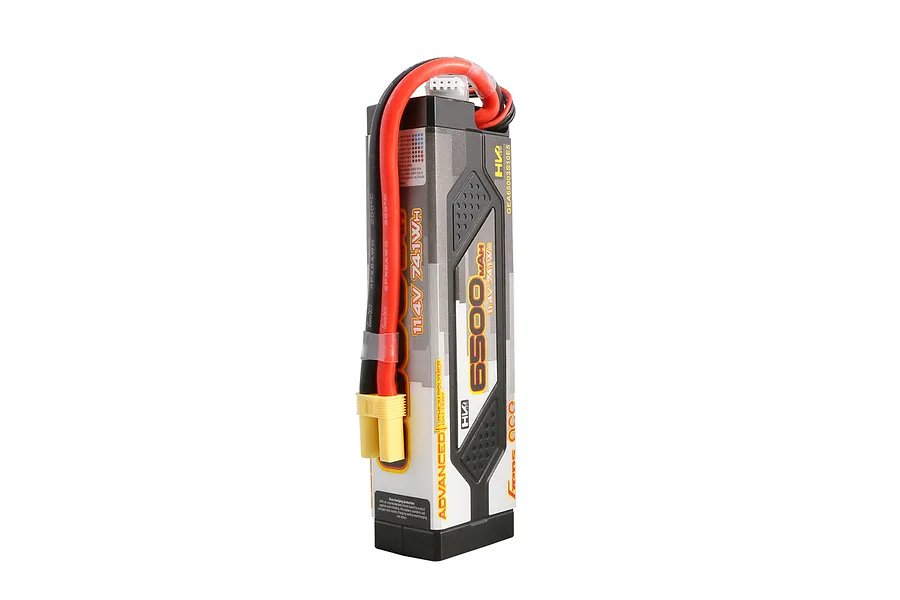 Gens Ace Advanced 6500mAh 11.4V 100C 3S1P Hard Case LiPo Battery w/ EC5 Connector image 69710
