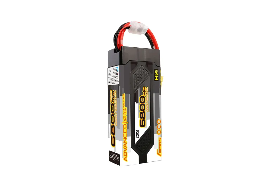 Gens Ace Advanced 6800mAh 22.8V 100C 6S1P Hard Case LiPo Battery w/ EC5 Connector image 69728