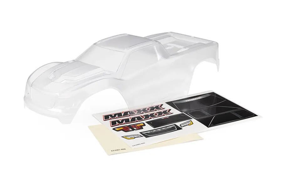 Traxxas Maxx Unpainted Body Shell w/ Decal Sheet image 69782