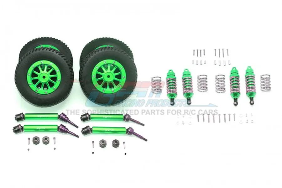 GPM HD &amp;amp; Aluminium Suspension &amp;amp; Drivetrain Upgrade Set 68Pcs image 69853