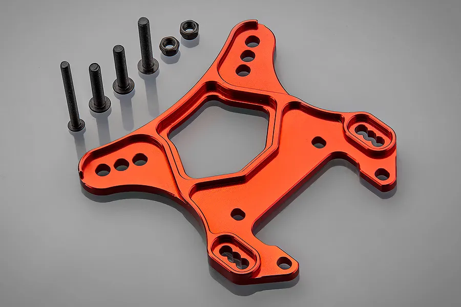 Rovan 5IVE-T Red Aluminium Front 8mm Shock Tower image 69996